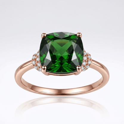Rose Gold Gemstone Ring