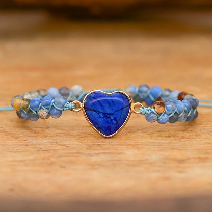 Intense Agate Love Bracelet