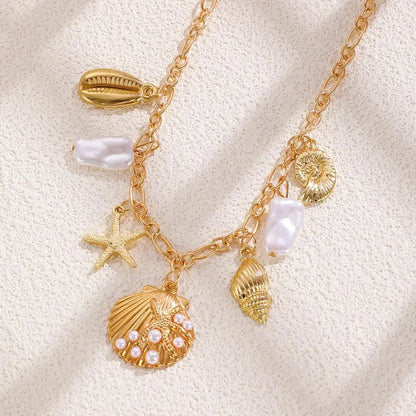 Pearl Starfish Ocean Treasures Necklace