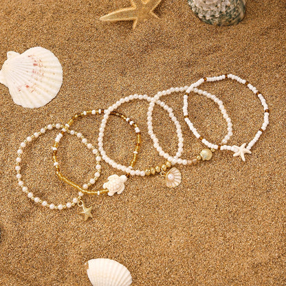 Ocean Dreams Pearl Bracelet Set
