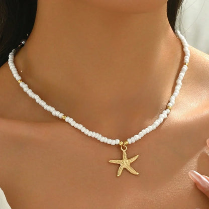 Ocean Dreams Seashell Pendant Necklace