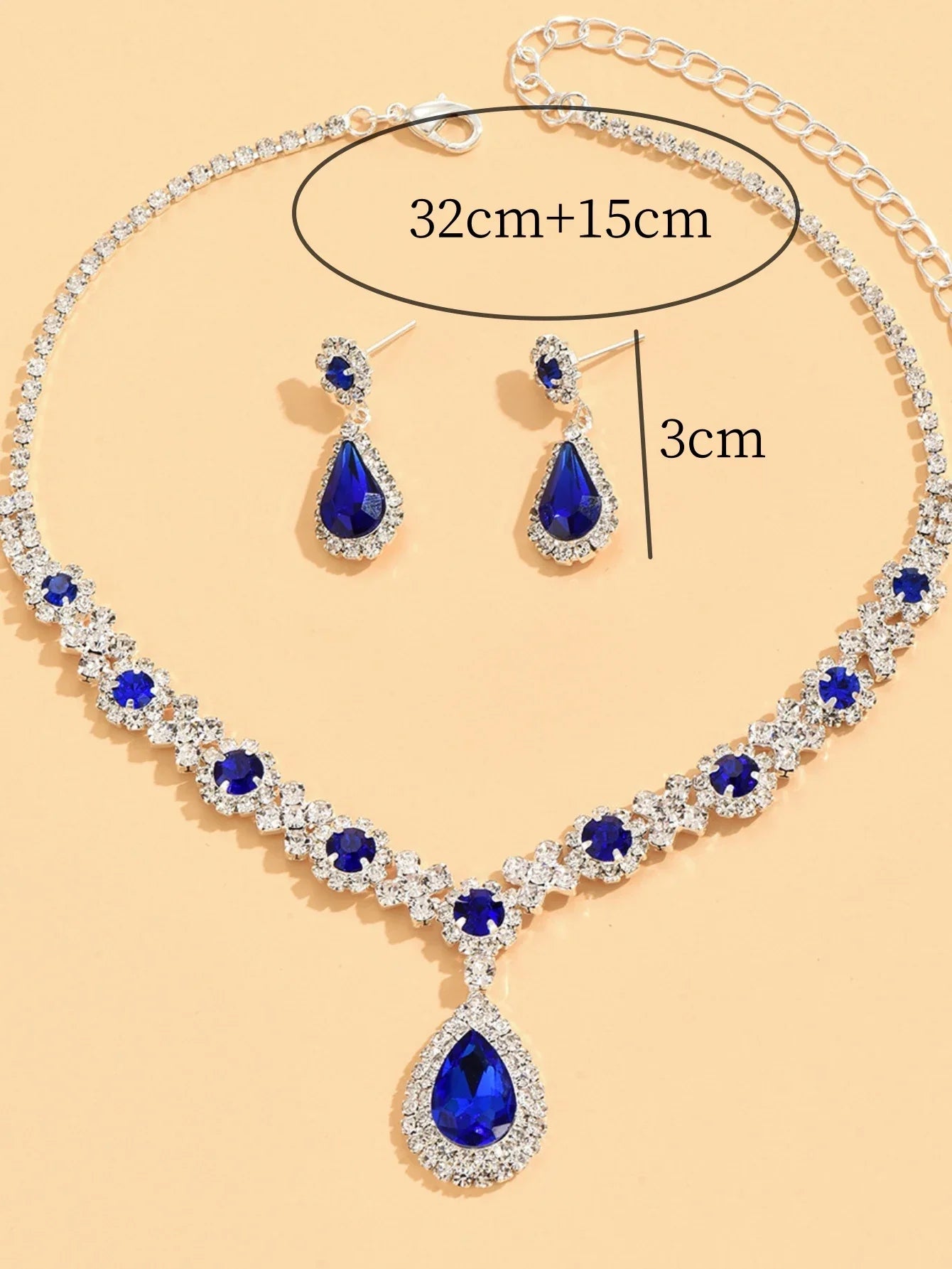 Timeless Crystal Garden Jewelry Set